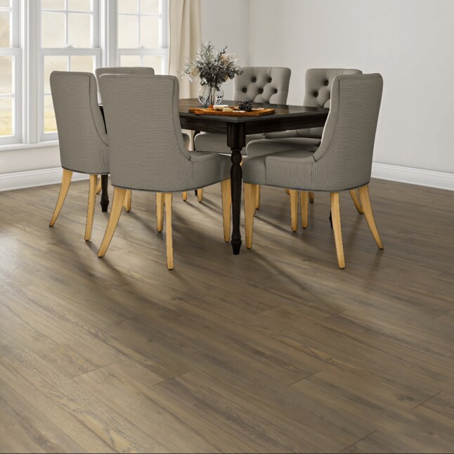 QuickStep Studio Watkins Oak Embossed Wood Plank Laminate Flooring Sample QuickStep Studio Watkins Oak Embossed Wood Plank Laminate Flooring Sample