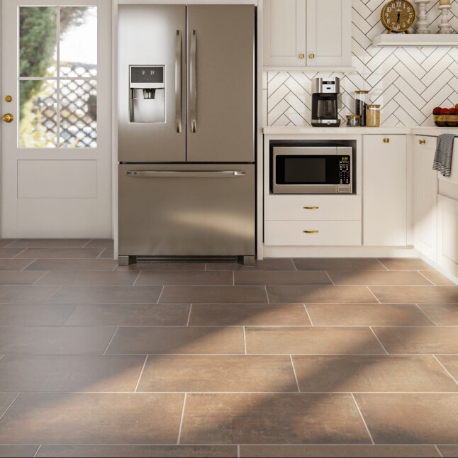 American Olean Aviator Patina 12-in x 24-in Matte Porcelain Stone Look Floor and Wall Tile (17.02-sq. ft/ Carton)