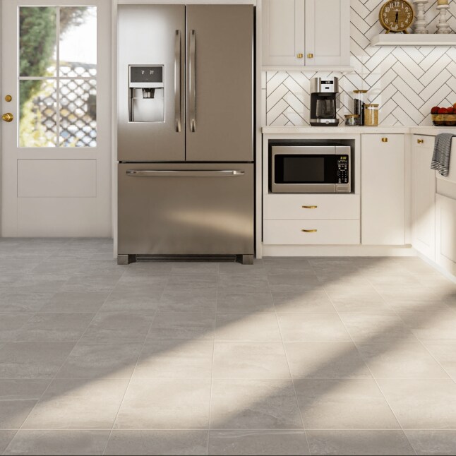 Style Selections Skyros Gray 6-in x 6-in Porcelain Tile Sample Style Selections Skyros Gray 6-in x 6-in Porcelain Tile Sample