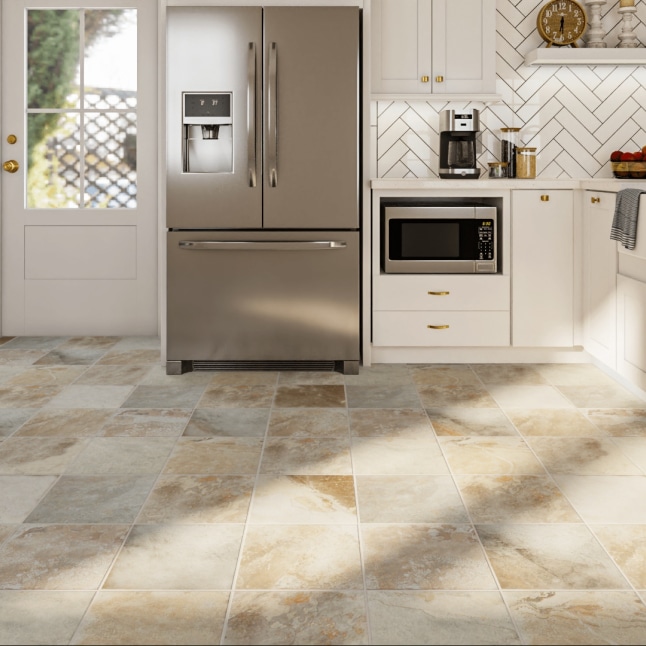 Mohawk® Krystal Slate Storm/Easdale Neutral 18 x 18 Porcelain Floor and Wall Tile Mohawk® Krystal Slate Storm/Easdale Neutral 18 x 18 Porcelain Floor and Wall Tile
