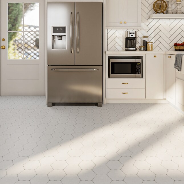 Elida Ceramica 6-in x 6-in Glass Brick Mosaic Tile Sample