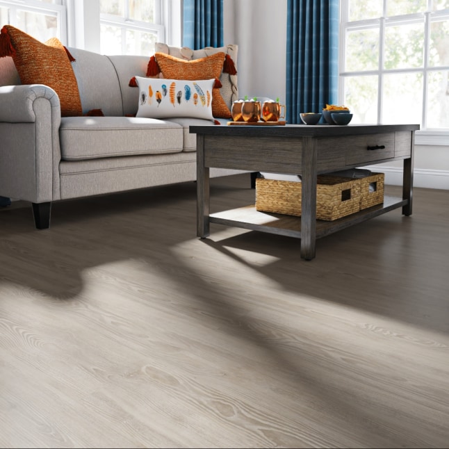 STAINMASTER PetProtect Willow 7-mm x 7-in W x 48-in L Waterproof Interlocking Luxury Vinyl Plank Flooring (18.57-sq ft/case) STAINMASTER PetProtect Willow 7-mm x 7-in W x 48-in L Waterproof Interlocking Luxury Vinyl Plank Flooring (18.57-sq ft/case)