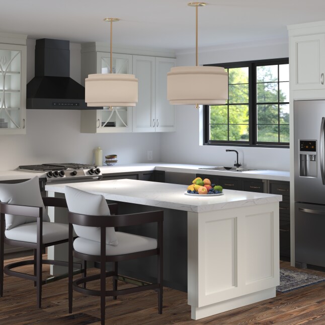 allen + roth Lethbridge Pine 8-in x 48-in Matte Porcelain Wood