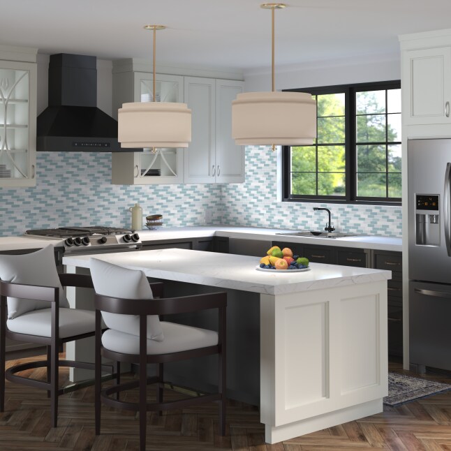 Elida Ceramica Skylight Blended Glass 12-in x 12-in Multi-finish