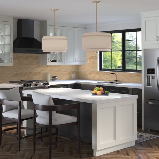 DELLA TORRE (Sample) Maui Honey 8-in x 8-in Glazed Porcelain Wood