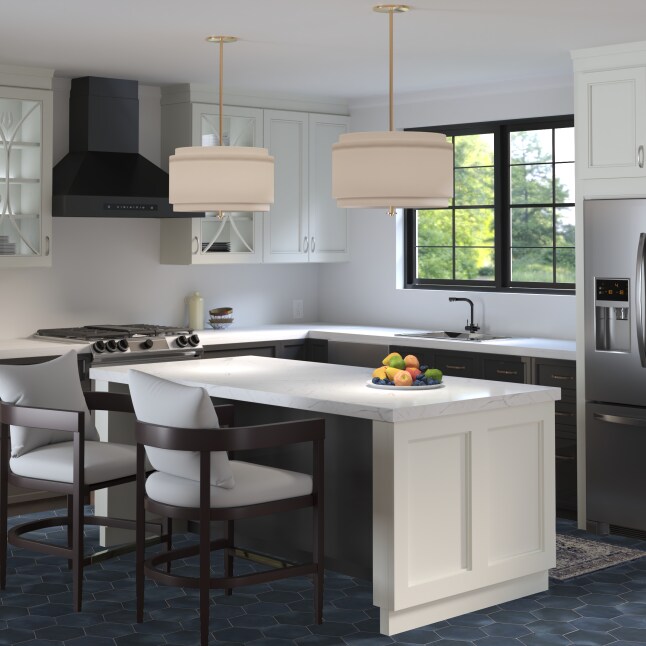 Artmore Tile Coastal Hex Marino Blue 6-in x 6-in Matte Porcelain