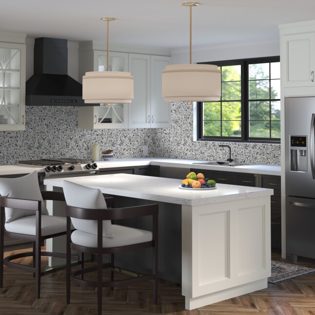 Artmore Tile (Sample) Shards Terrazzo Azur 8-in x 8-in Matte