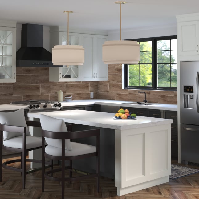 Style Selections Style Maple Brown 8-in x 24-in Glazed Ceramic