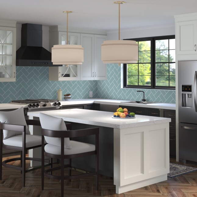 house on the hill 2025s/s Tシャツ Tile 80 American Olean Hillcrest Ridge Classic Blue 12-in x 14-in Glossy