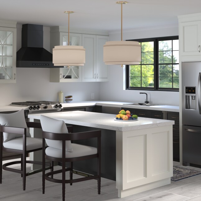 allen + roth Gray 12-in x 70-in Matte Porcelain Wood Look Floor and ...