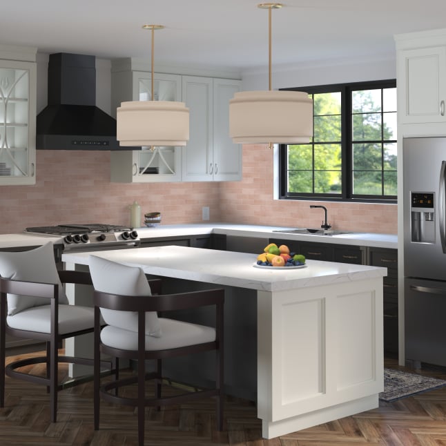 Affinity Tile Coco Orchard Pink 2-in x 6-in Glossy Porcelain