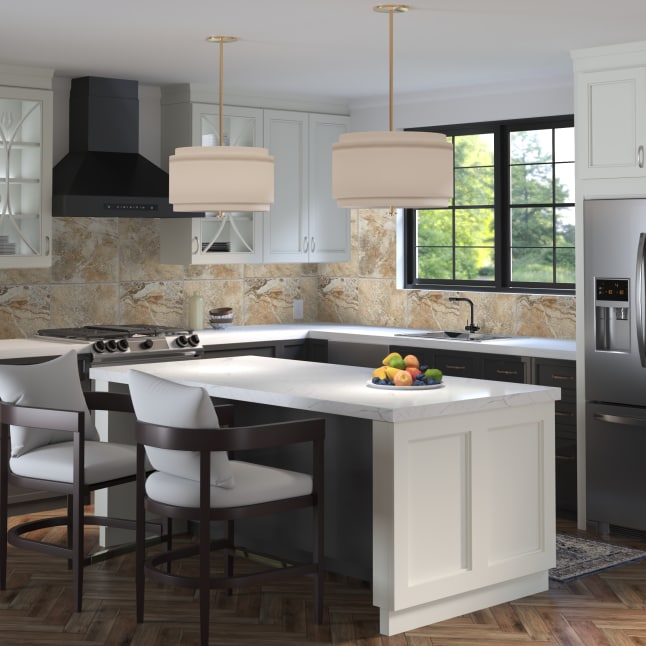 American Olean Kendal Slate Ambleside Beige 18-in x 18-in Glazed