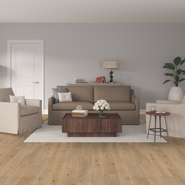 Villa Barcelona (Sample) Goya White Oak Engineered Wirebrushed