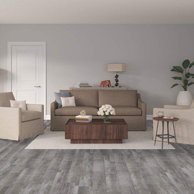 CALI Aqua Tough Premium Gray Ash Gray 22-mil x 7-3/32-in W x 48-in