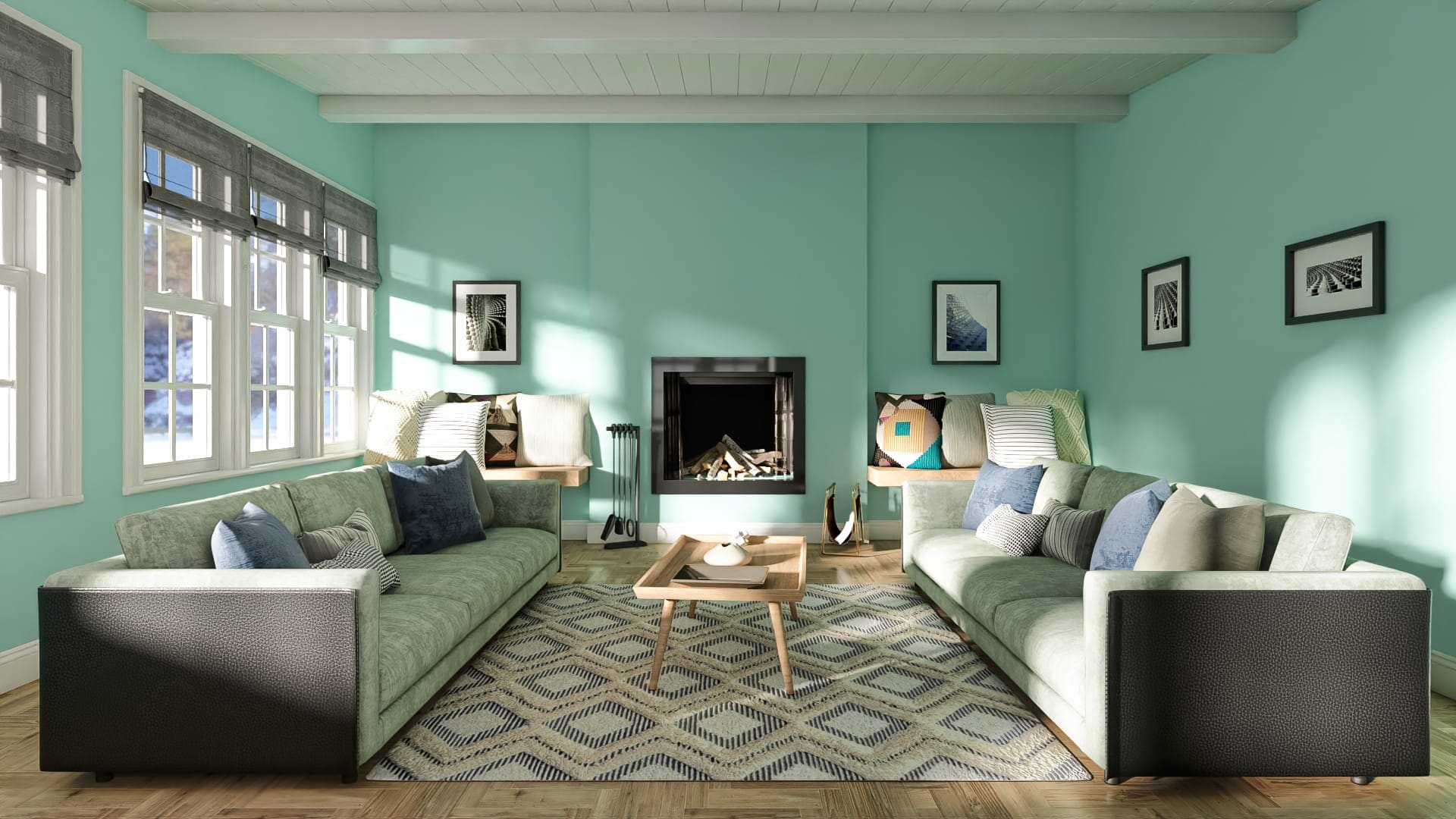 Living Room Decor Refresh with Sage Green 