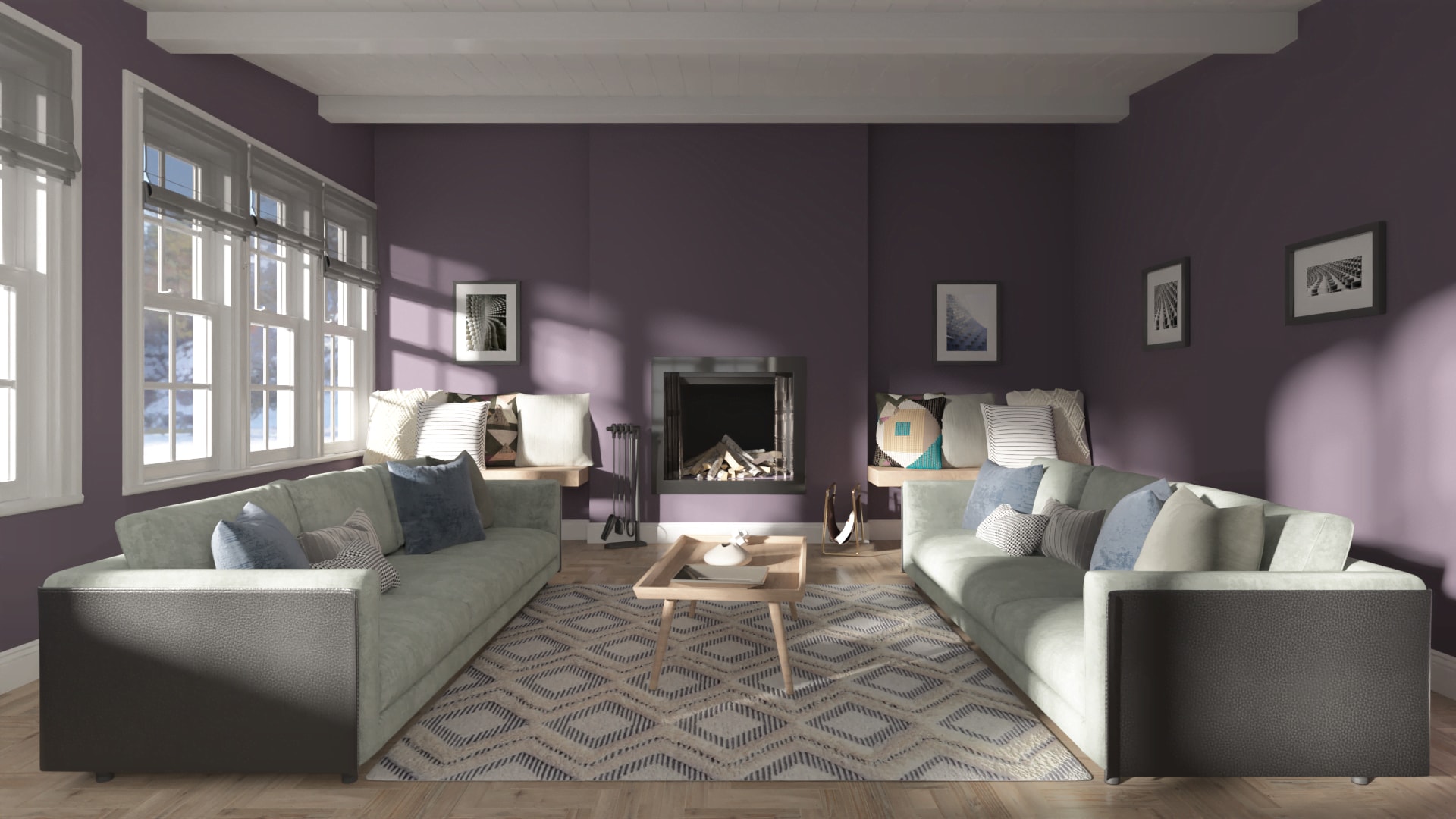 Valspar 1004-5C Amethyst Purple Precisely Matched For Paint and Spray Paint
