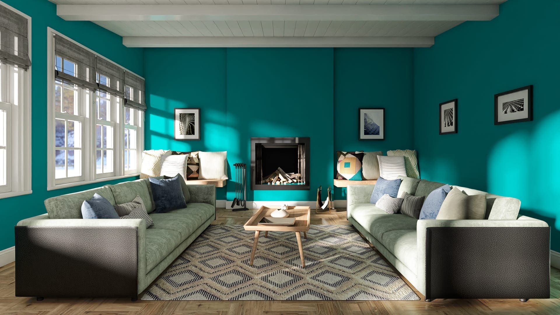 maxi teal sherwin williams